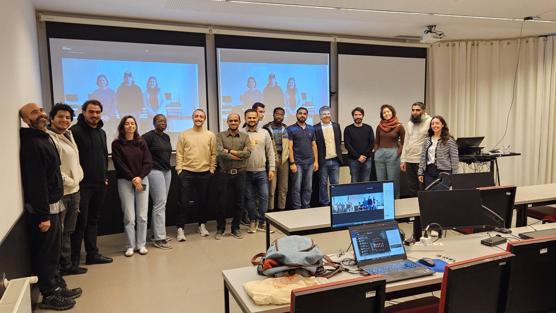 With the BIM A+ cohort and faculty