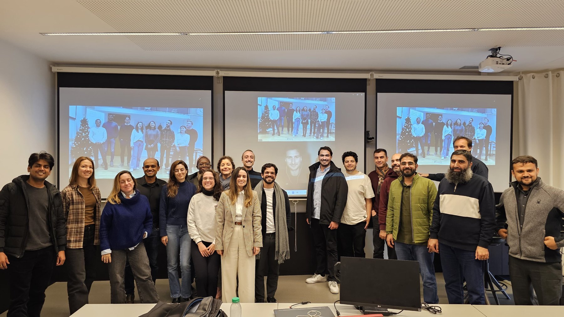 BIM A+ class with classmates and industry guest lecturers